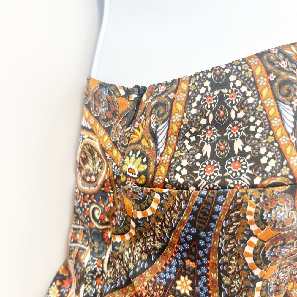NWT Lulus Womens Mesmerizing Sight Paisley Print One Shoulder Bodysuit Size S - Picture 7 of 15